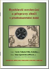 Rychlost cestování a přepravy v předindustriální době